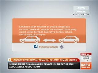 Langkah keselamatan pemandu selamat semasa jerebu