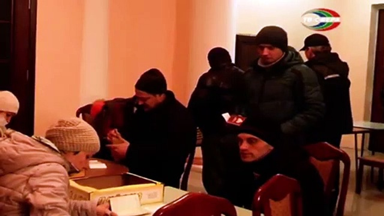 Мобилизация в Харцызске