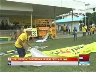 Bersih 4 Kuching: Perhimpunan dihentikan kerana sistembunyi