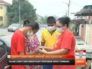 Jerebu: Rakyat Perak ambil langkah jaga kesihatan