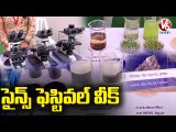 Tarnaka National Institute of Nutrition Conducts Science Festival Week | Hyderabad | V6 News