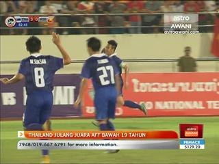 Thailand julang juara AFF bawah 19 tahun