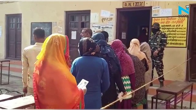 #UPPolls: Voting underway in 59 assembly seats, 9.01 voters turnout recorded