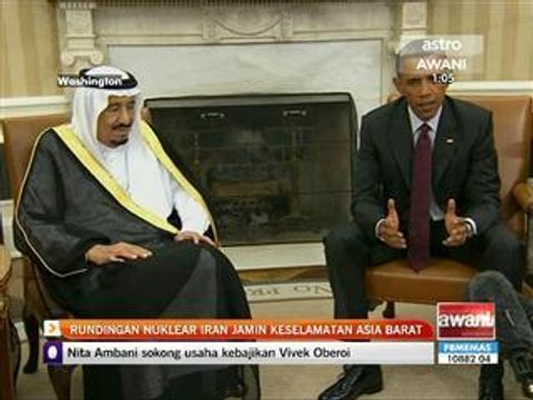 Rundingan nuklear Iran jamin keselamatan Asia Barat