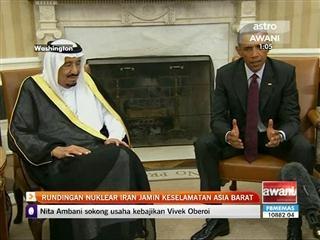 Rundingan nuklear Iran jamin keselamatan Asia Barat