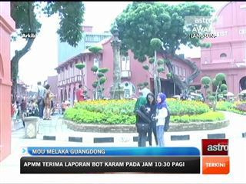MoU Melaka Guangdong