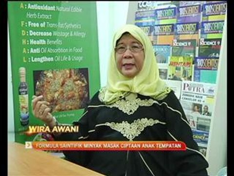 Wira AWANI: Formula saintifik minyak masak ciptaan anak tempatan