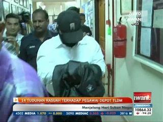 14 tuduhan rasuah terhadap pegawai depot TLDM