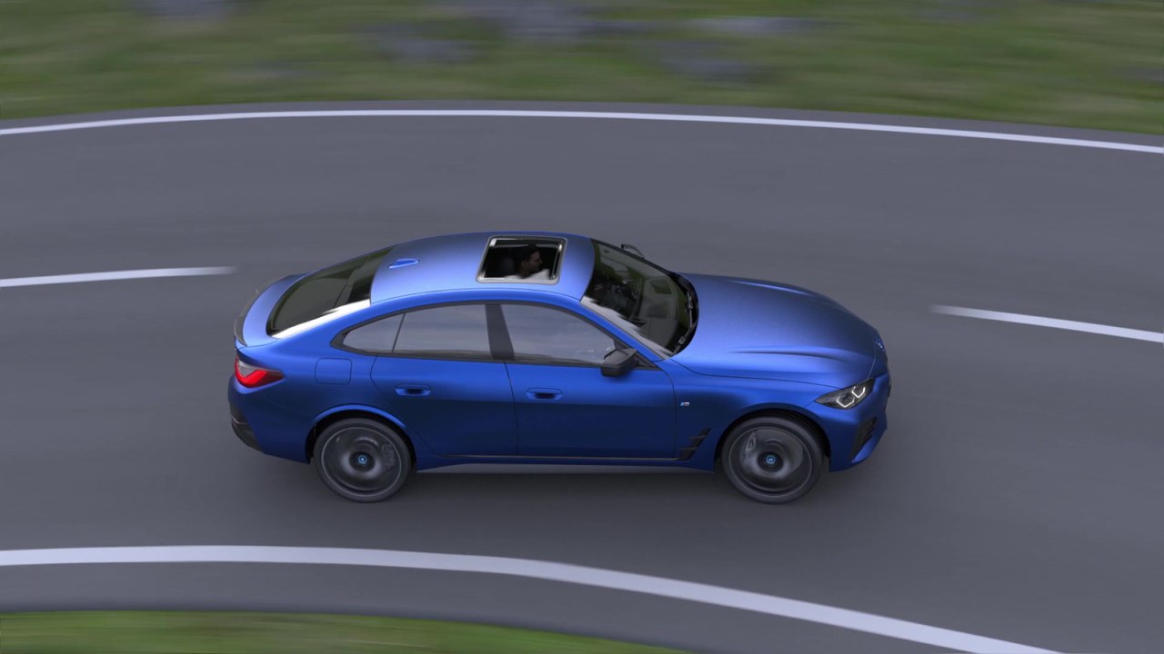 Ilustration des ersten vollelektrischen xDrive bei BMW