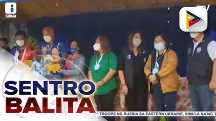 Télécharger la video: Ilang proyektong pangkaunlaran ng RTF-ELCAC sa Surigao del Sur, nai-turn over na ; NTF-ELCAC, binigyang-diin ang kahalagahan ng pagkakaisa vs. insurgency