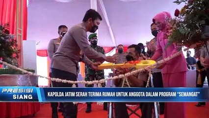 Kapolda Jawa Timur Berikan Bantuan Rumah Bagi Anggota