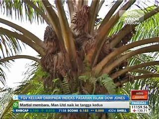 FGV keluar daripada indeks pasaran Islam Dow Jones