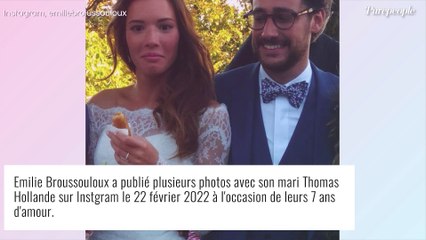 下载视频: Thomas Hollande et Emilie Broussouloux, 7 ans d'amour : baiser passionné et photos intimes inédites