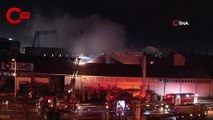 Tuzla'da iplik fabrikasındaki yangın 3 buçuk saat sonra söndürüldü