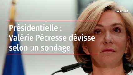 Présidentielle : Valérie Pécresse dévisse selon un sondage