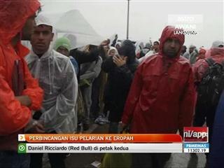 Perbincangan isu pelarian ke Eropah