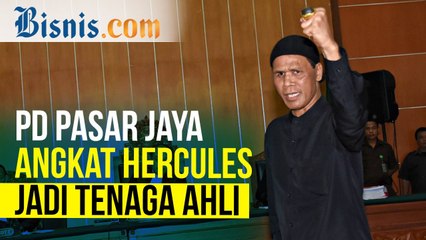 Hercules Jadi Tenaga Ahli di PD Pasar Jaya, Apa Tugasnya?