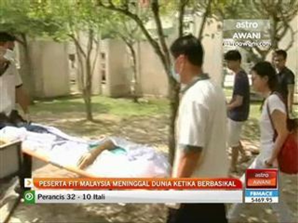 Peserta FitMalaysia rebah serangan jantung ketika berbasikal