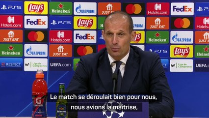 Allegri : "Le match retour sera comme une finale"