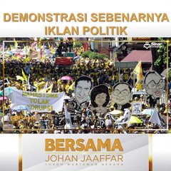 SHORTS: Demonstrasi sebenarnya iklan politik