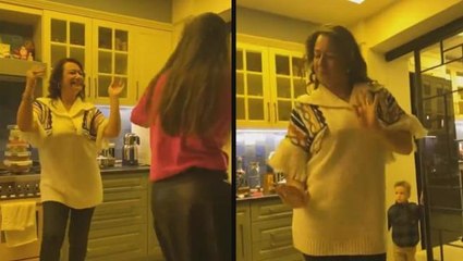 Altın gününde kendinden geçen Ezgi Sertel, göbek atarak kurtlarını döktü