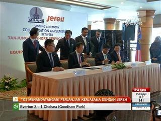 TOS menandatangani perjanjian kerjasama dengan Jereh