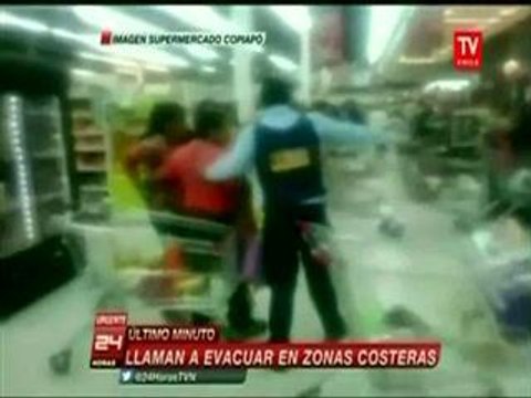 Chilean quake triggers tsunami alert