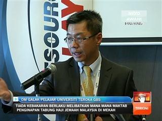 Outsourcing Malaysia galak pelajar universiti teroka GBS