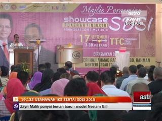 19,132 usahawan IKS sertai SDSI 2015