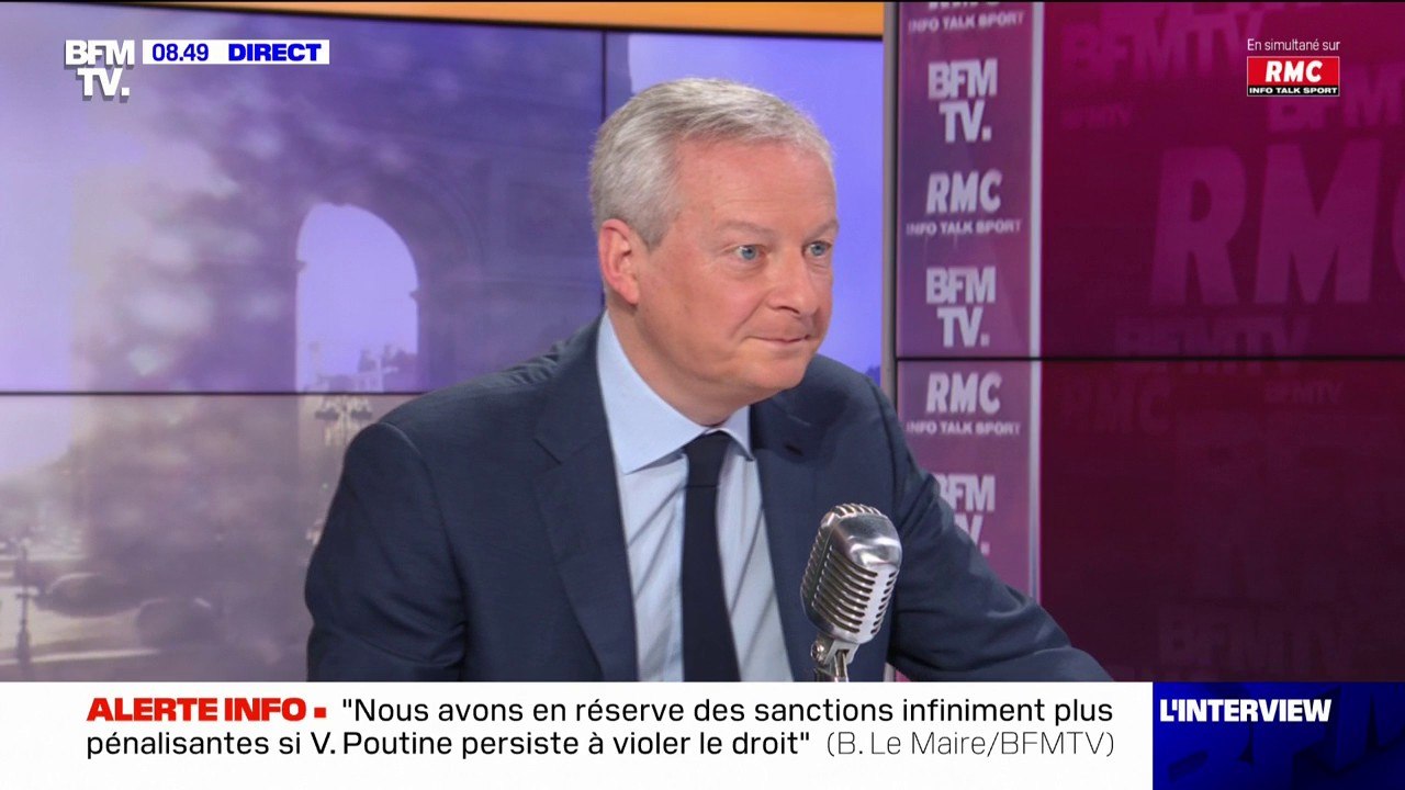 Bruno Le Maire annonce que le plafond de la carte Ticket restaurant sera maintenu à 38€ "jusqu'à fin juin"