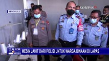 Sisihkan Gaji Selama Setahun, Polisi Ini Belikan Mesin Jahit untuk Warga Binaan di Lapas Bengkulu