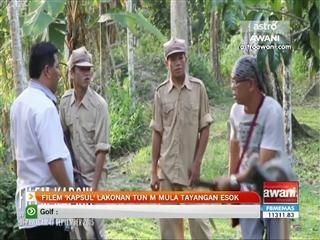 Filem 'kapsul' lakonan Tun M mula tayangan esok