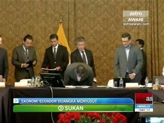 Ekonomi Ecuador dijangka menyusut