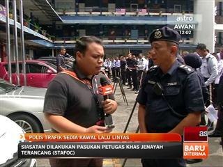 Perhimpunan Rakyat Bersatu: Polis trafik sedia kawal lalu lintas