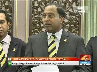 Kerajaan negeri cadang wujudkan Fit Perak