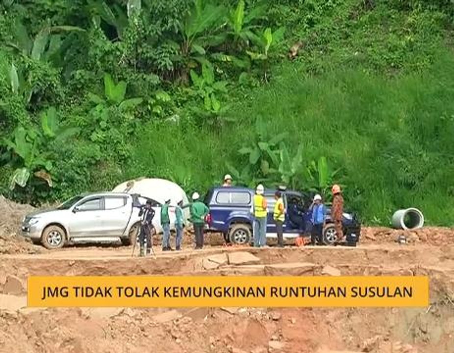JMG tidak tolak kemungkinan runtuhan susulan