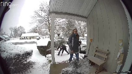 Delivering Donuts on Slick Walkway is a Difficult Task