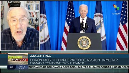 Atilio Borón: La OTAN y sus bases rodean a toda Rusia