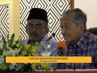 Majlis perjumpaan Tun M kecoh diganggu pemandu teksi biadap