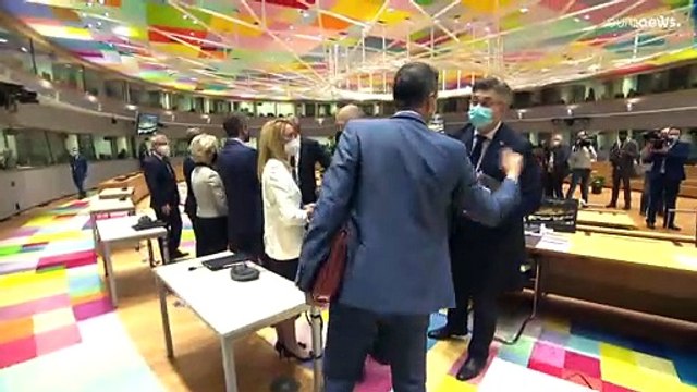 As Russia's invasion of Ukraine continues, EU leaders gather in Brussels to slap drastic sanctions