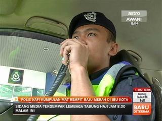 Polis nafi kumpulan mat rempit Baju Merah di ibu kota