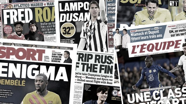 L'humiliation de Romelu Lukaku fait jaser l'Angleterre, la presse madrilène craint le retour de Cristiano Ronaldo