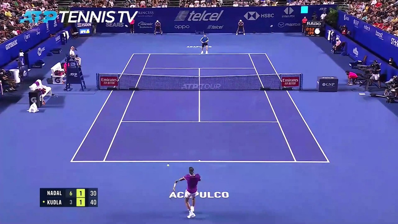 Highlights: Nadal gewinnt Acapulco-Auftakt