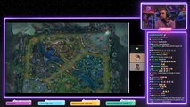 Ibai explicando como funciona League of Legends a un Auron abrumado por la información