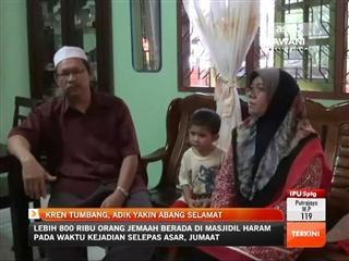 Kren tumbang: Adik yakin abang selamat