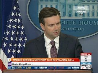 Amerika bersedia menerima 10,000 pelarian Syria