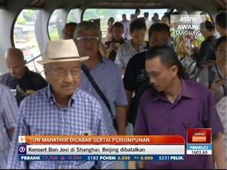 Tun Mahathir dicabar sertai perhimpunan Baju Merah