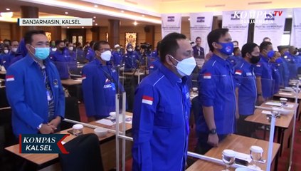 Muscab IV, Dorong Ibnu Sina Maju di Pulgub, Demokrat Kalsel Target 7 Kursi Legislatif