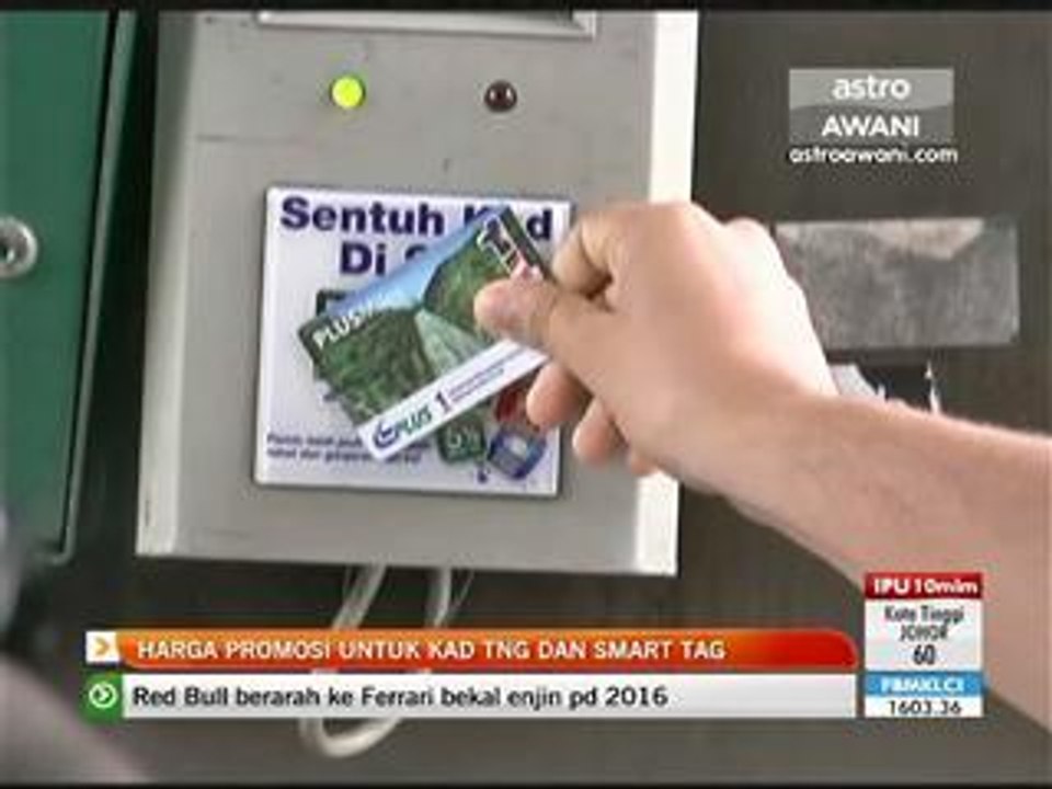 Harga promosi untuk kad Ting dan Smart Tag
