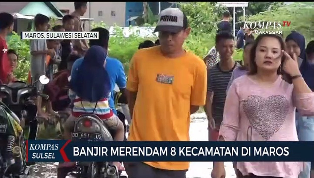 Banjir Merendam 8 Kecamatan Di Maros
